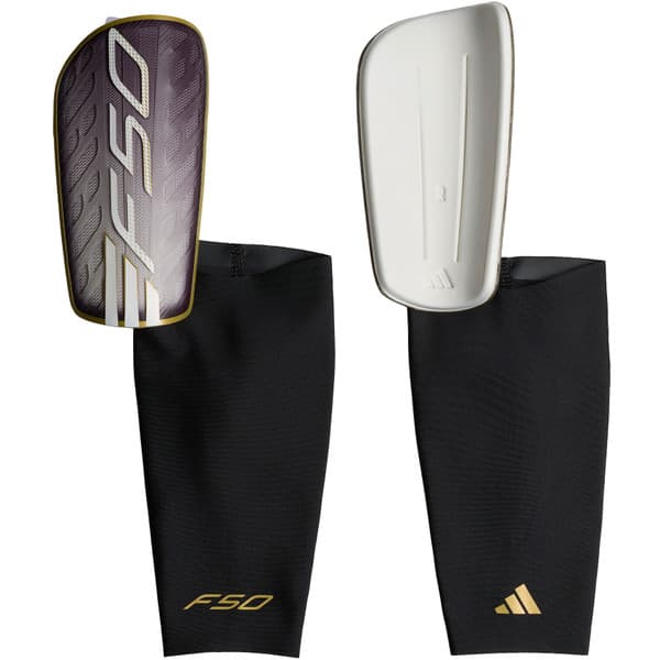 adidas F50 Competition Scheenbeschermers in Zilvergrijs Wit Goud Zwart