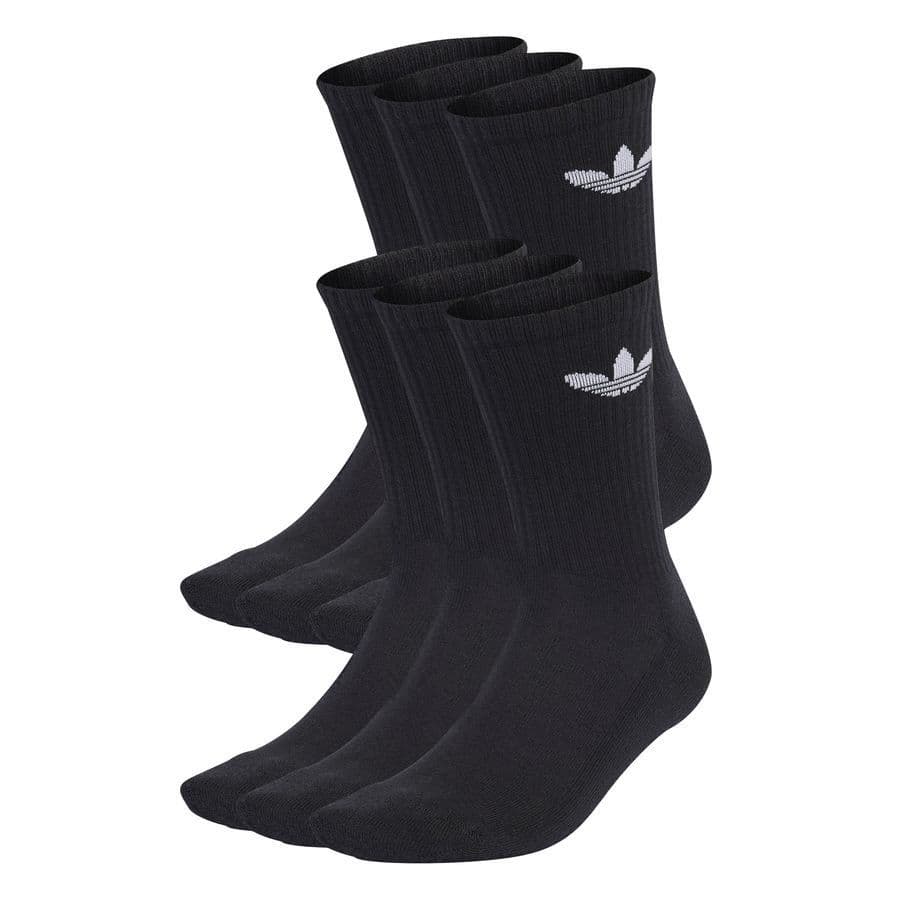 adidas Originals Kousen Trefoil Cushioned Crew 6-pack