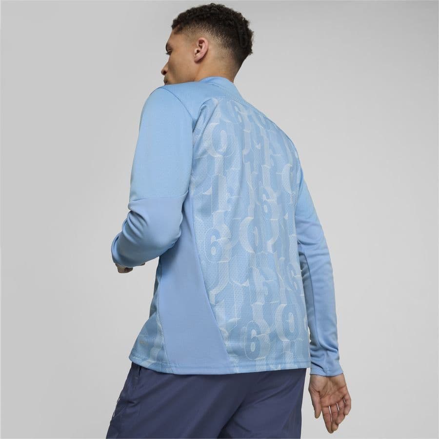Puma Manchester City Trainingsshirt Pre Match Kwartrits, foto 7