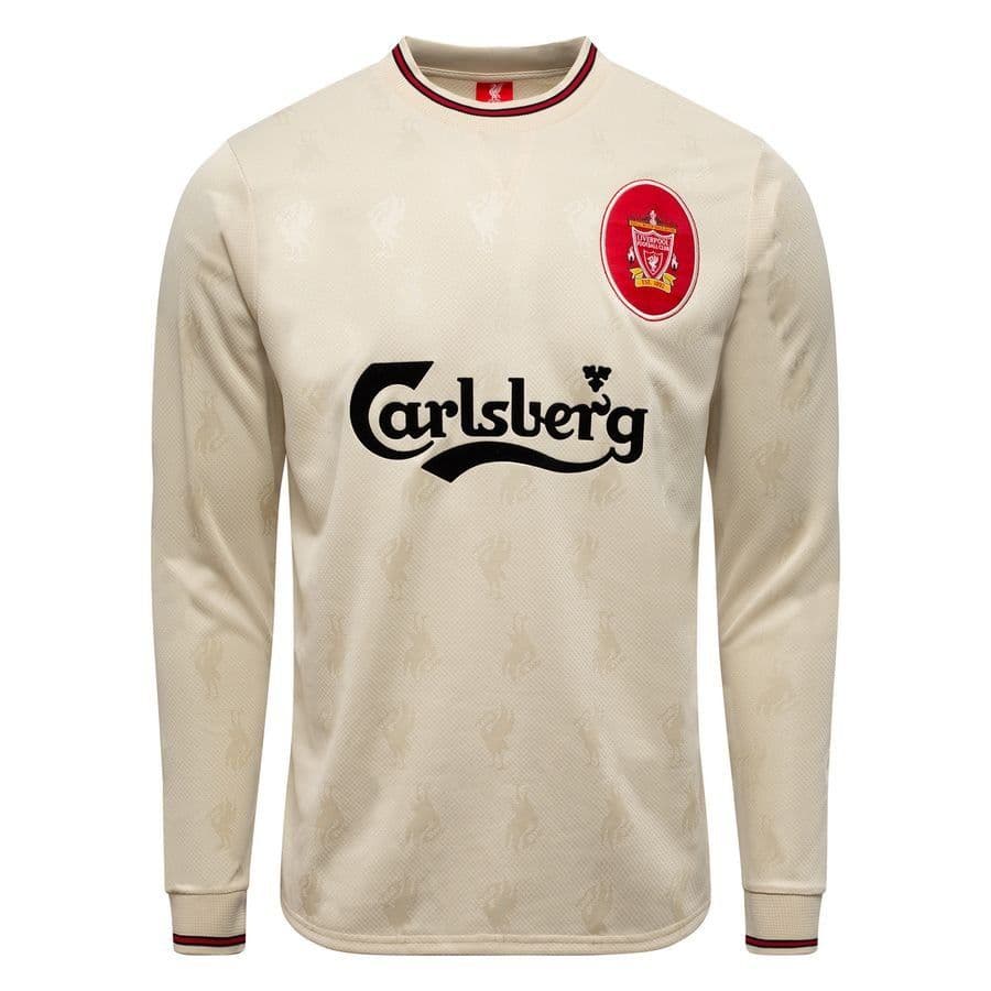 Liverpool FC Liverpool Uitshirt 1996/97 Lange Mouwen