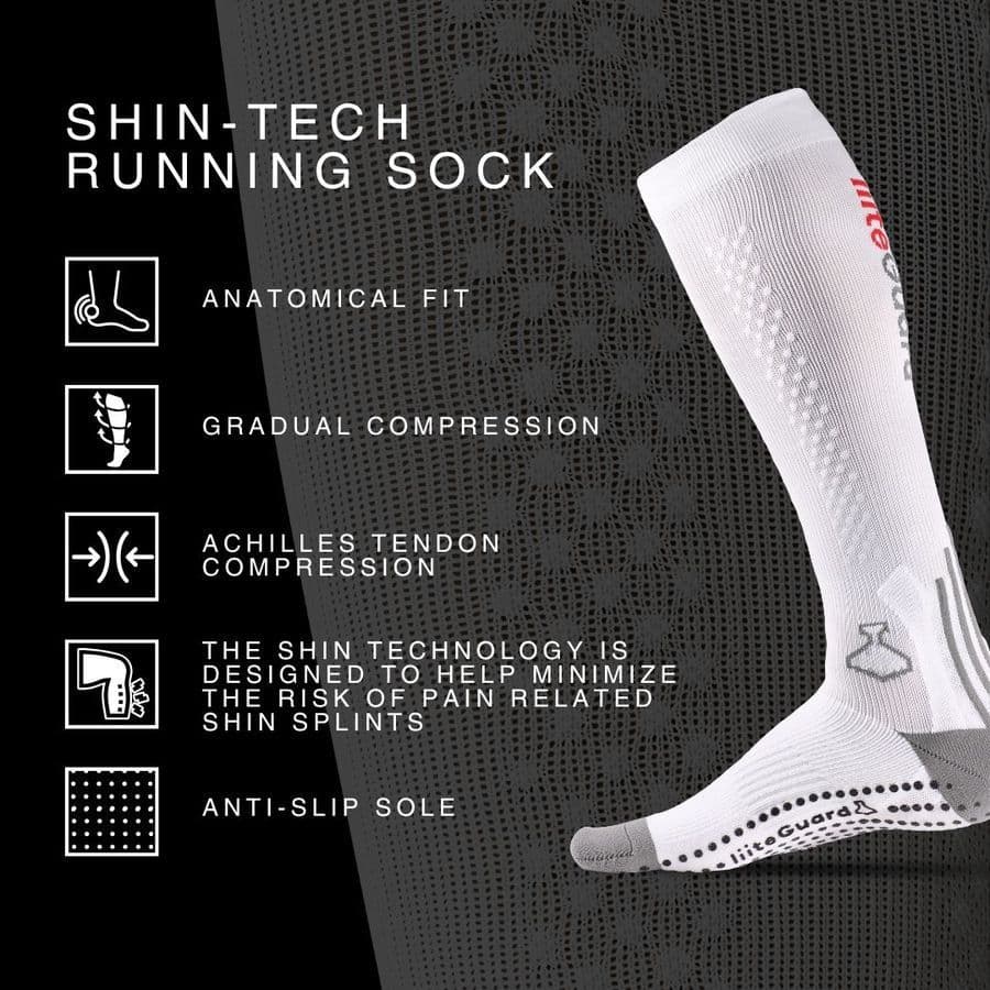 Liiteguard Hardloopsokken Shin-tech Grip, foto 6