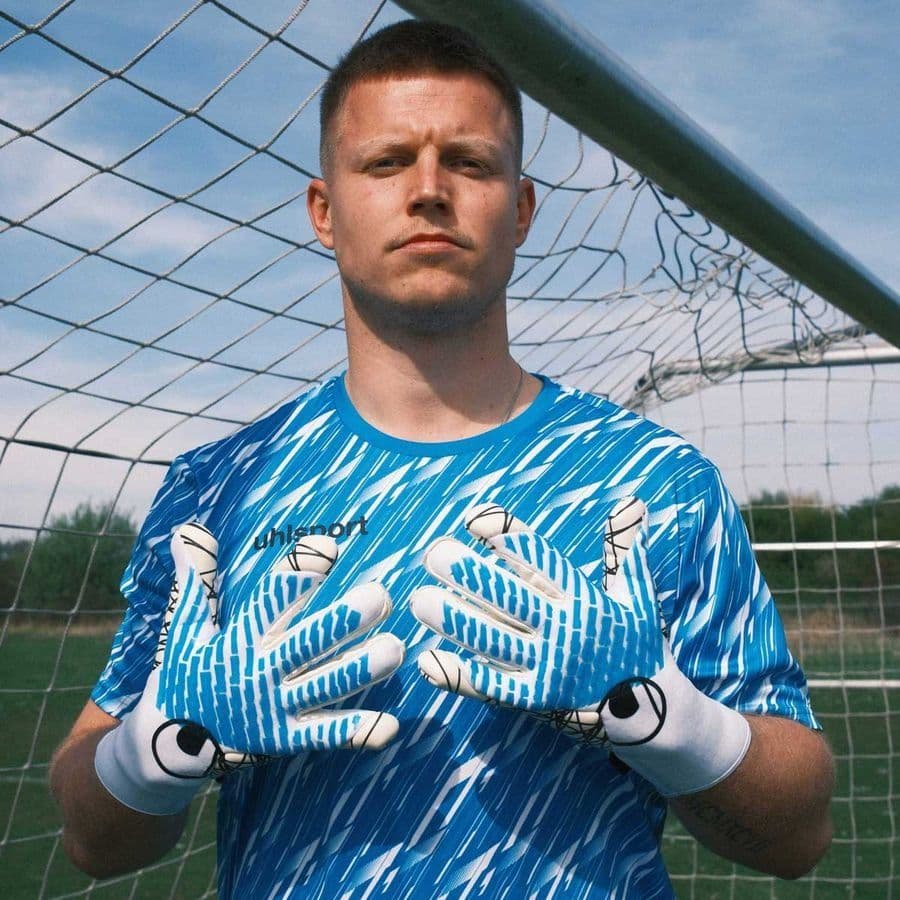 Uhlsport Keepershandschoenen Fangmaschine Cybertec Ultragrip, foto 2