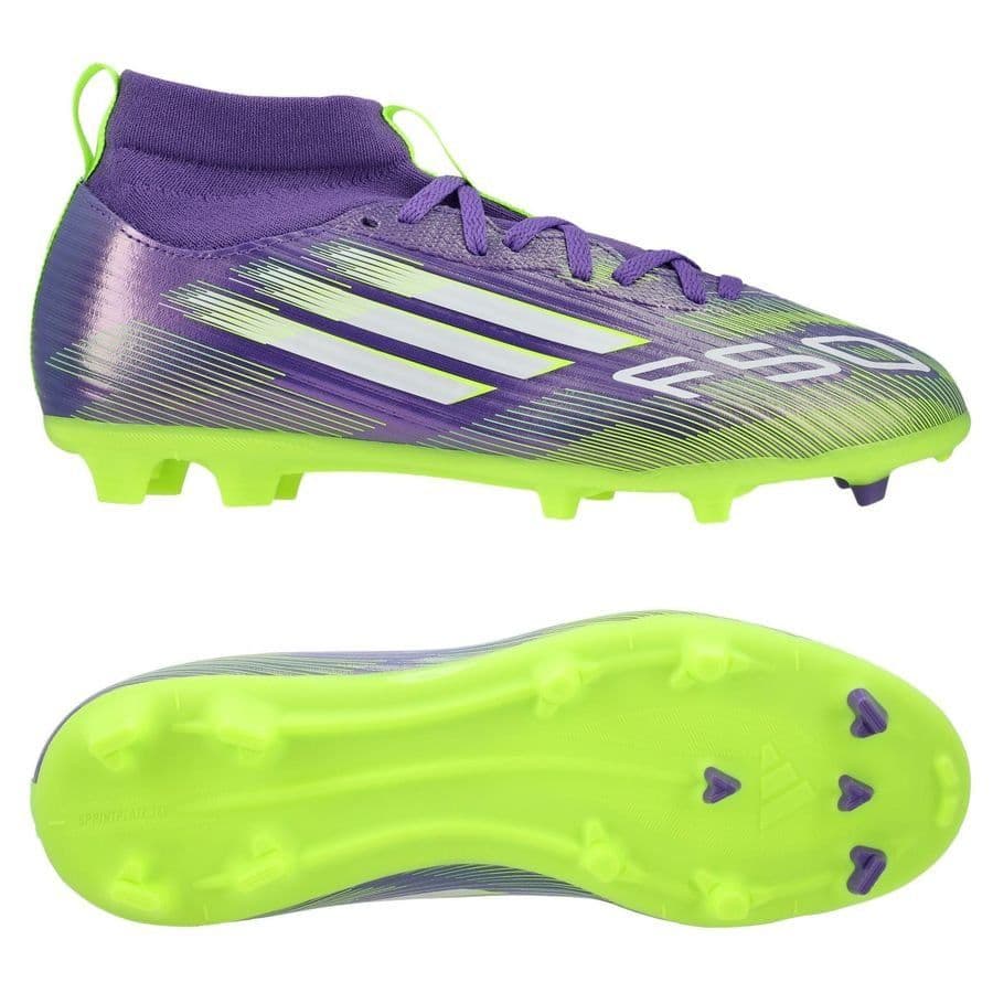 adidas F50 League Mid Fg/ag Radiant Blaze Kids