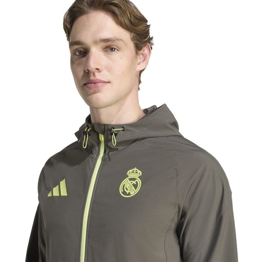 adidas Real Madrid Trainingsjas Tiro 25 Competition Vis Tech Travel, foto 4