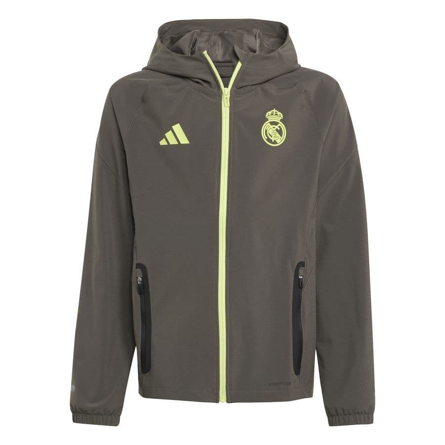 adidas Real Madrid Trainingsjas Tiro 25 Competition Vis Tech Travel Kids