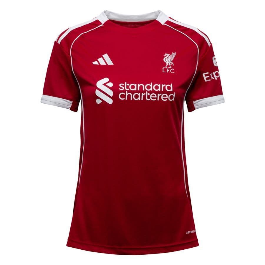 adidas Liverpool Thuisshirt 2025/26 Dames