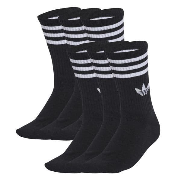 adidas Originals Kousen 3-stripes Crew 6-pack, foto 3