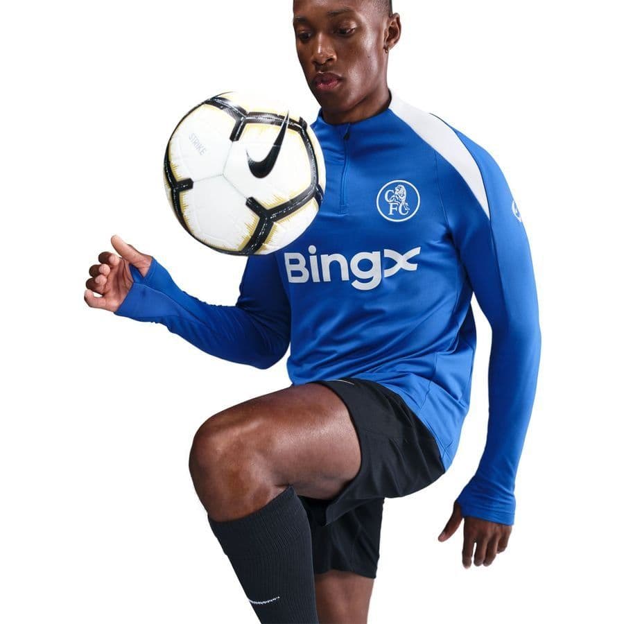 Nike Chelsea Trainingsshirt Dri-fit Strike Drill 3de, foto 2