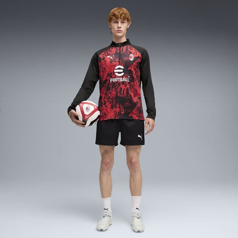 Puma Milan Trainingsshirt Pre Match Kwartrits, foto 3