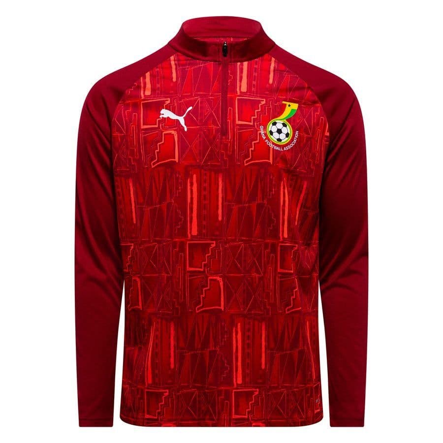 Puma Ghana Trainingsshirt Pre Match Kwartrits