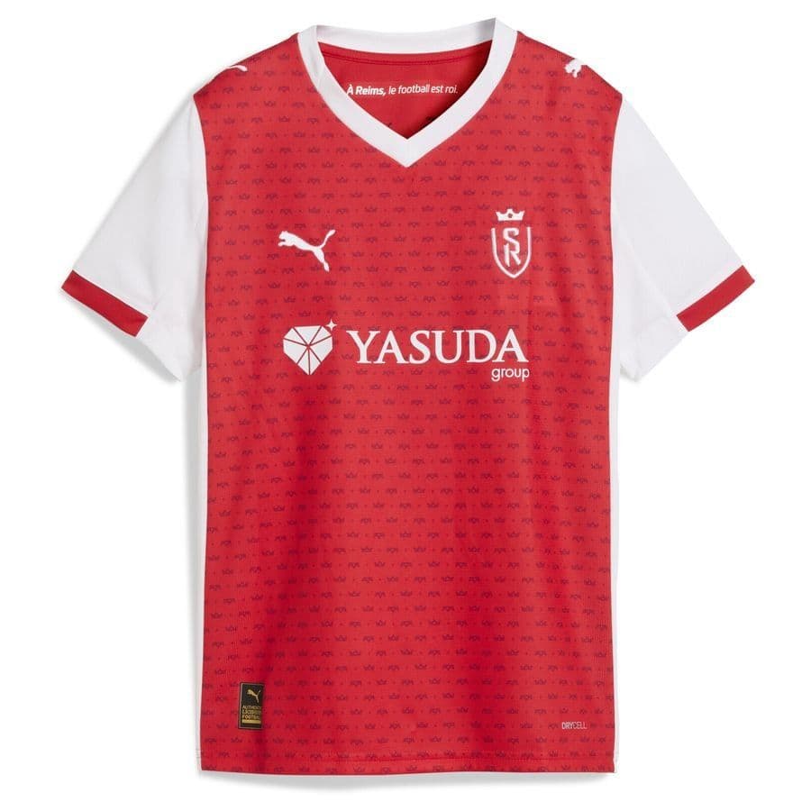 Puma Stade De Reims 25/26 Heimtrikot Kids