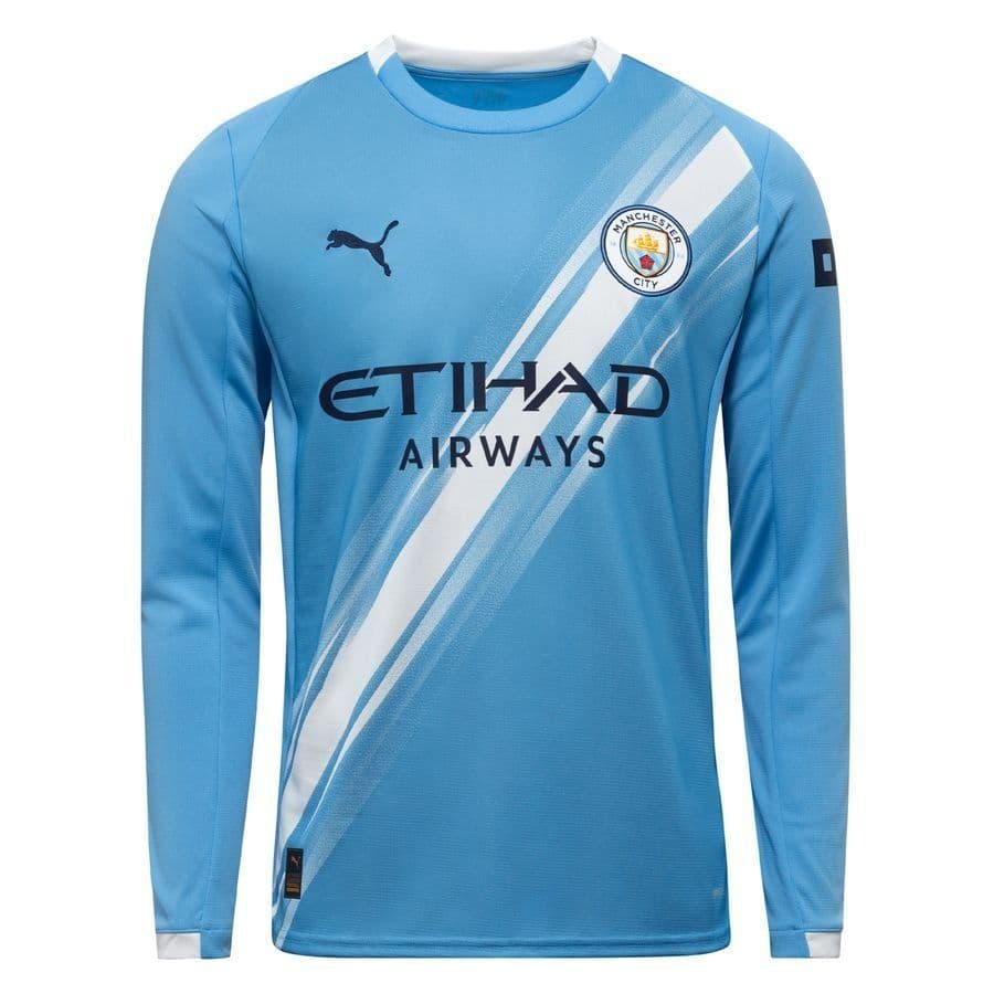 Puma Manchester City Thuisshirt Cwc Kidsuper Print 2025/26 Lange Mouwen