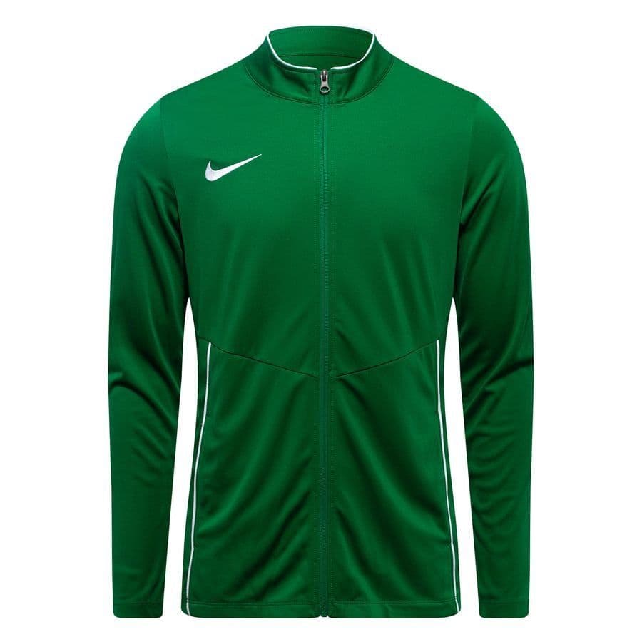 Nike Dri-FIT Park 26 Trainingsjack Kids in Donkergroen Wit