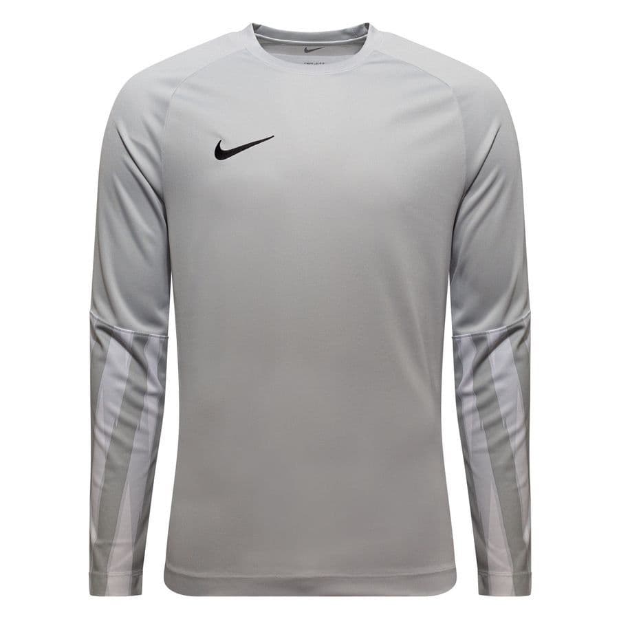 Nike Dri-FIT Park Goalkeeper V Keepersshirt Lange Mouwen in Lichtgrijs Zwart