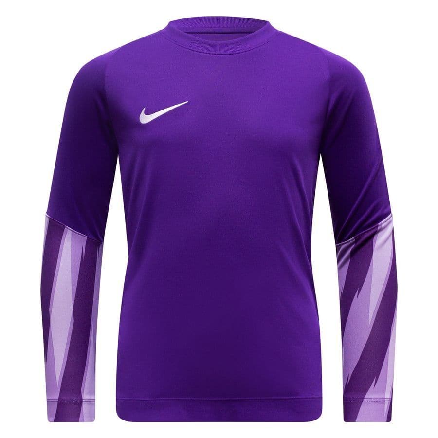 Nike Dri-FIT Park Goalkeeper V Keepersshirt Lange Mouwen in Lichtpaars Wit