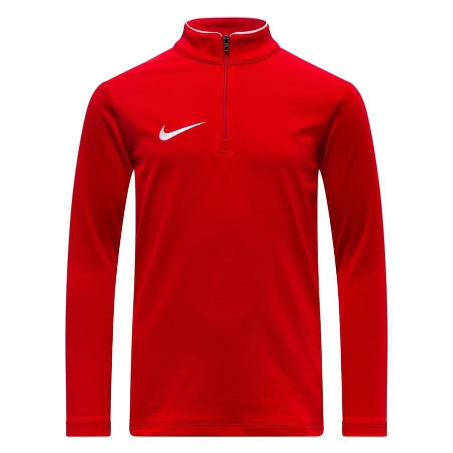 Nike Dri-FIT Park 26 Trainingstrui 1/4-Zip Kids in Rood Wit