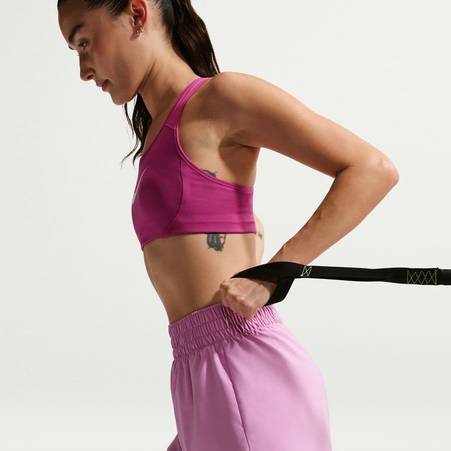 Nike One Trainingsshorts Dri-FIT High Waisted 3'' 2 in Dames, foto 4