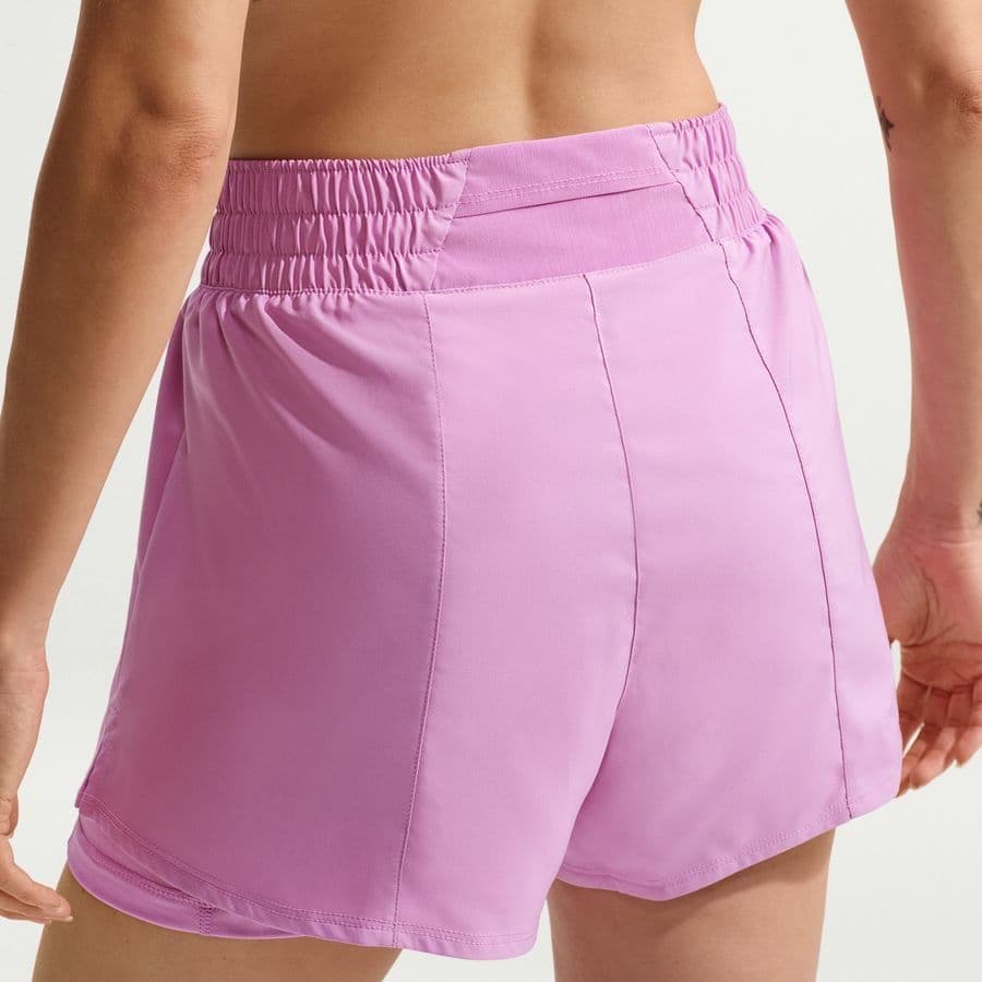 Nike One Trainingsshorts Dri-FIT High Waisted 3'' 2 in Dames, foto 3