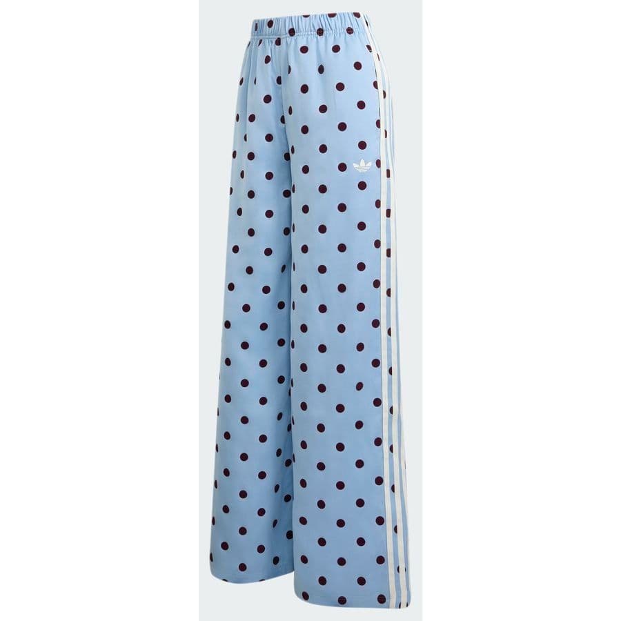 adidas Originals Satin Polka Dots Wide Leg Broek