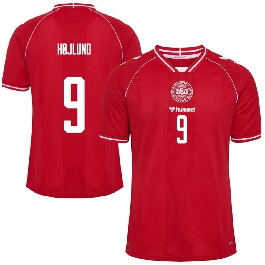 hummel Denemarken Thuisshirt 2026/27 Pro Player Edition HØJLUND 9