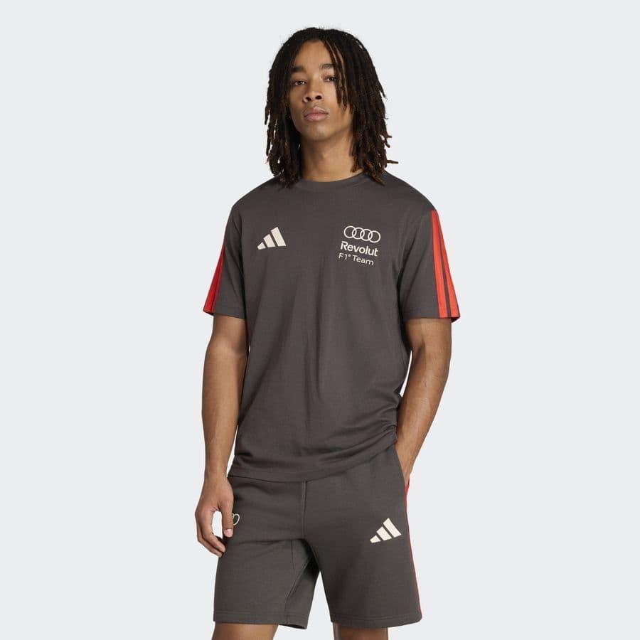 adidas Audi Revolut F1 Team Dna T-shirt Met Korte Mouwen, foto 3