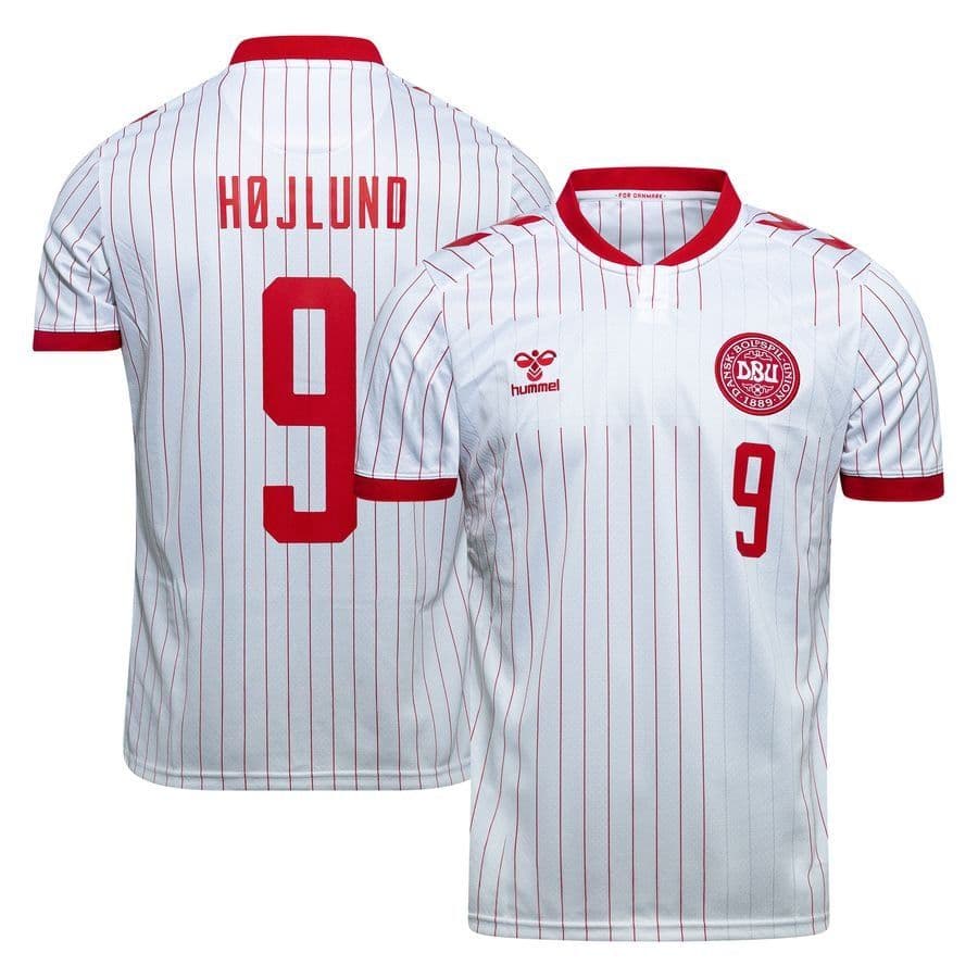 hummel Denemarken Uitshirt 2026/27 HØJLUND 9