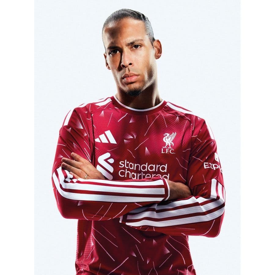 adidas Liverpool Thuisshirt Authentic Lange Mouwen 2026-2027, foto 3
