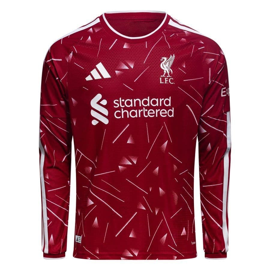 adidas Liverpool Thuisshirt Authentic Lange Mouwen 2026-2027