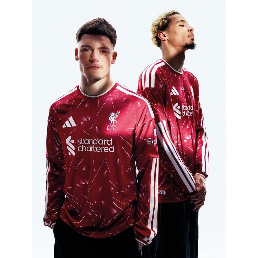 adidas Liverpool Thuisshirt Authentic Lange Mouwen 2026-2027, foto 2