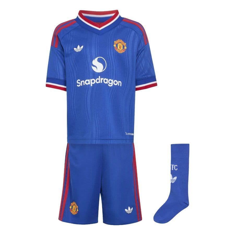 adidas Manchester United Uitshirt 2026/27 Mini-kit Kids