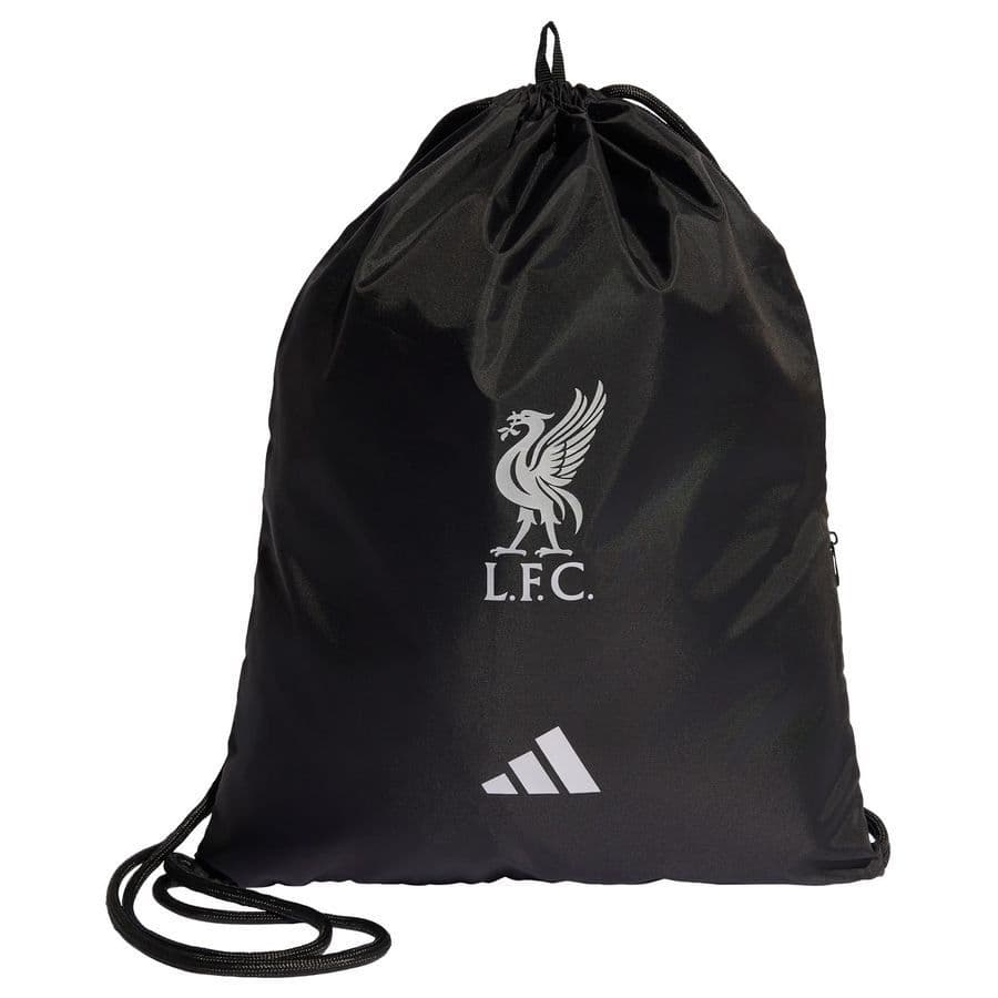 adidas Liverpool Gymtas in Zwart Zilver