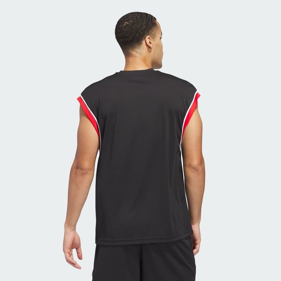 adidas Basketball All-world Mouwloze Tanktop, foto 2