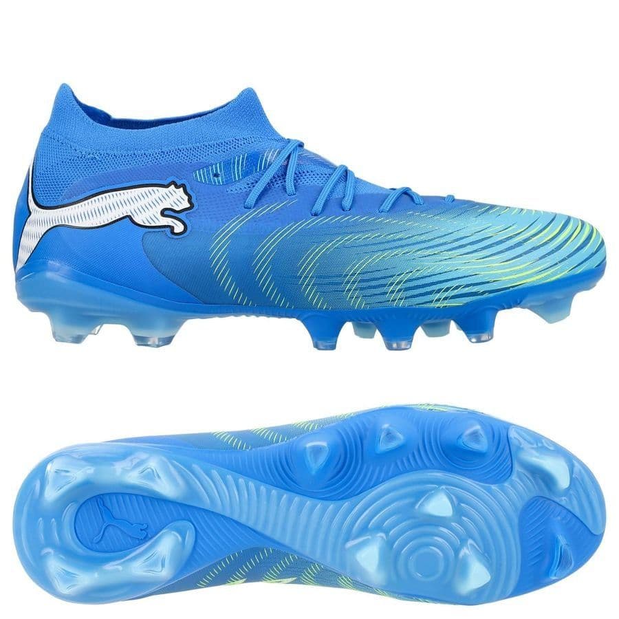 Puma Future 9 Match Gras / Kunstgras Voetbalschoenen (MG) Blauw Luminous