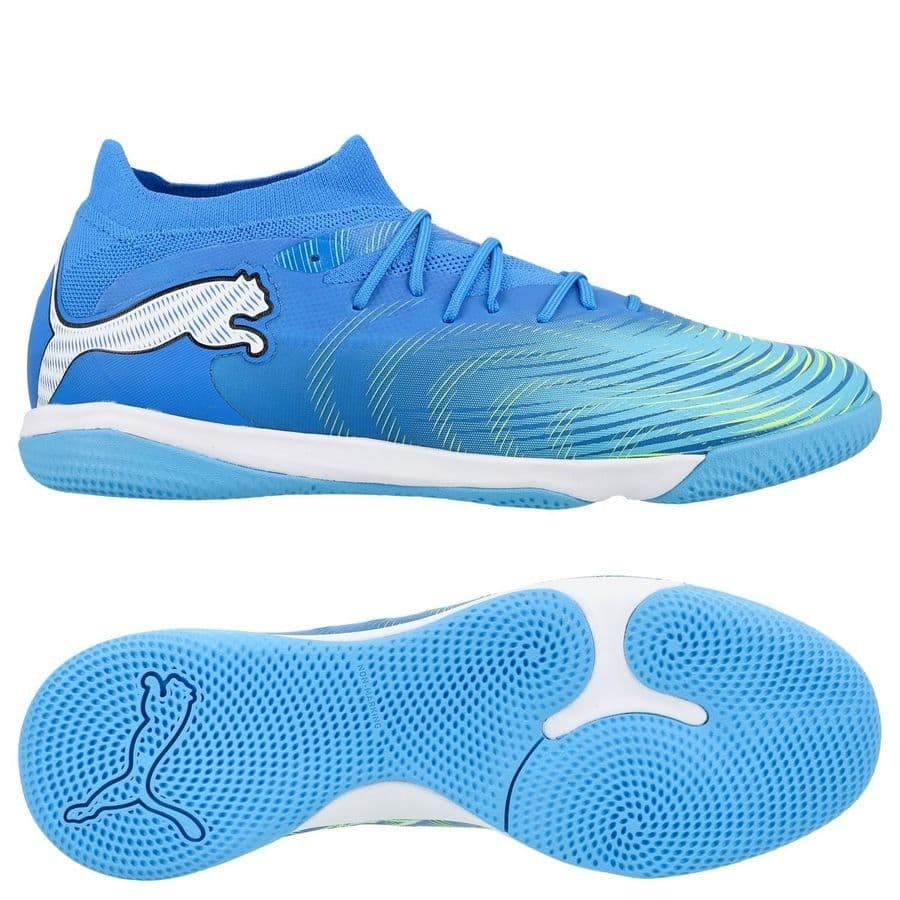 Puma Future 9 Match Zaalvoetbalschoenen (IN) Blauw Luminous