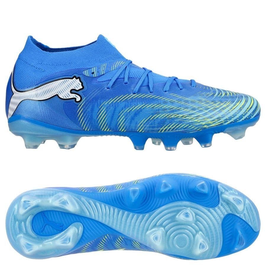 Puma Future 9 Pro Gras / Kunstgras Voetbalschoenen (MG) Blauw Luminous