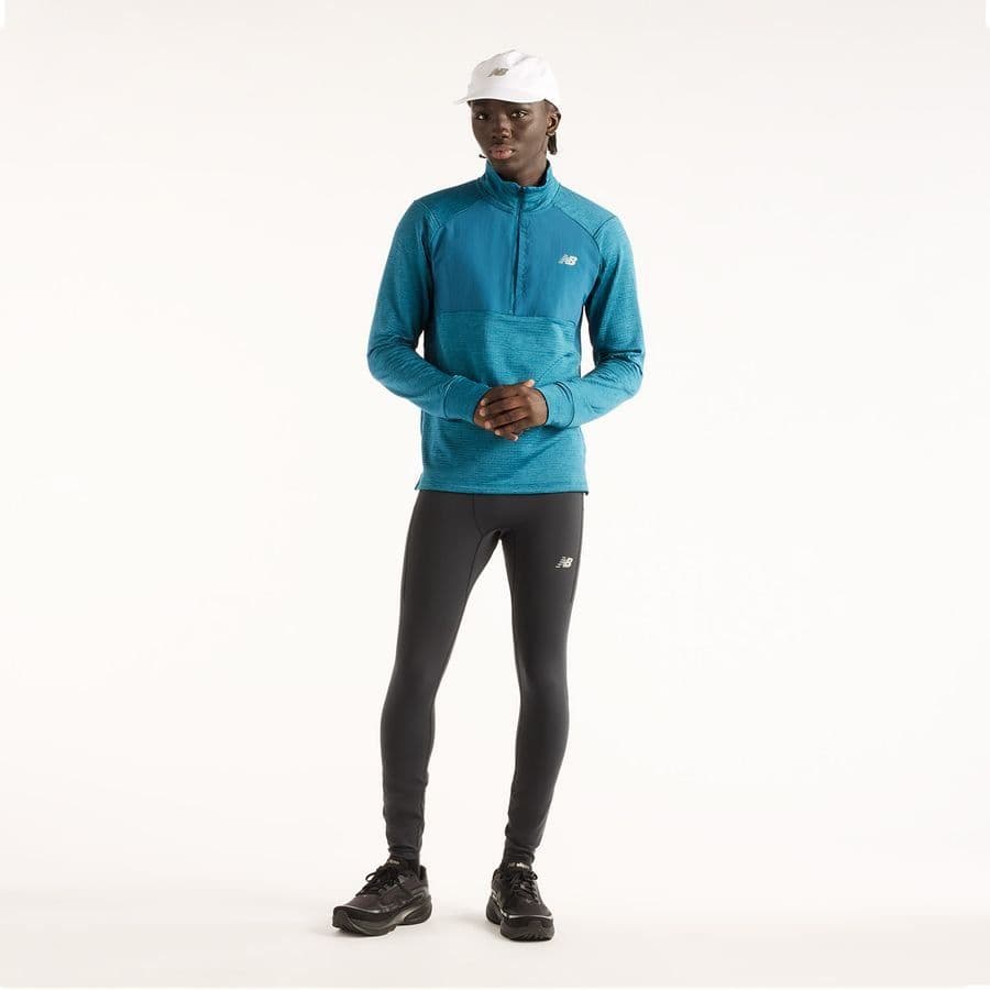 New Balance Hardloopshirt Athletics Heat Grid 1/2 Zip, foto 2