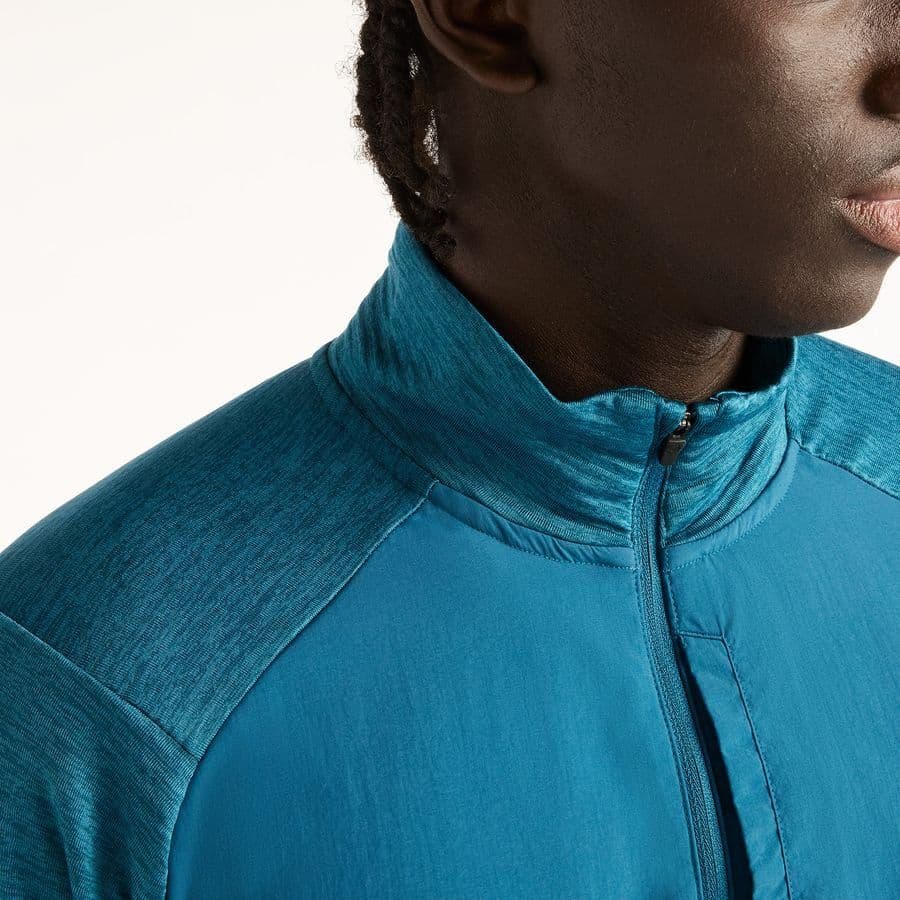 New Balance Hardloopshirt Athletics Heat Grid 1/2 Zip, foto 3