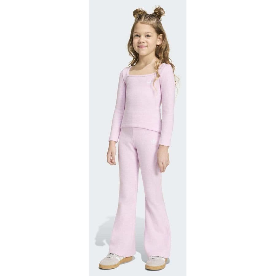 adidas Originals Winterized Rib Longsleeve En Legging Set