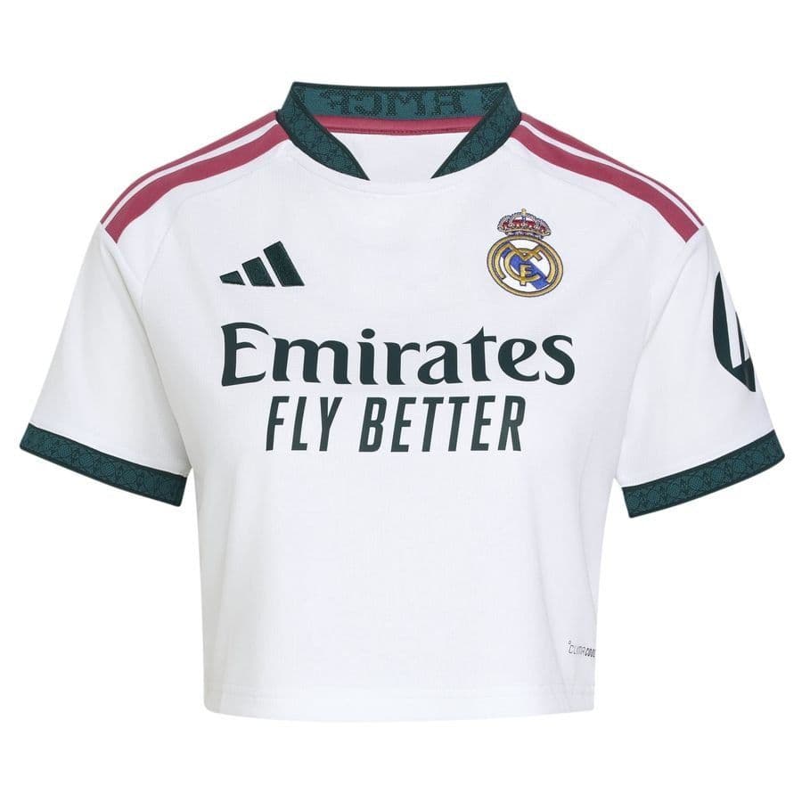 adidas Real Madrid 26/27 Cropped Thuisshirt