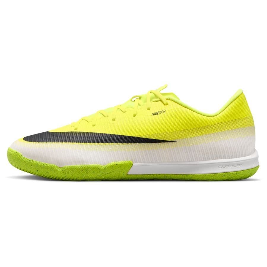 Nike Mercurial Vapor 17 Academy Zaalvoetbalschoenen (IN) in Felgeel Wit Zwart Limoen
