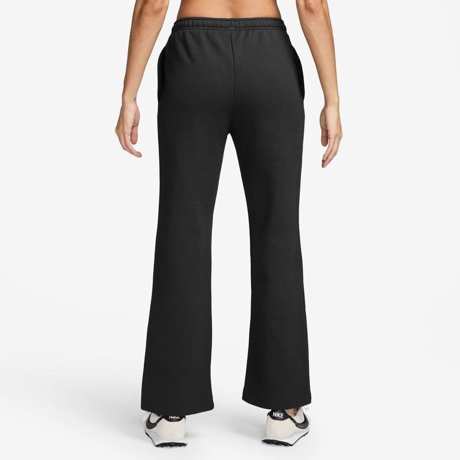 Nike Trainingsbroek Studio Fleece Mid-rise Open-hem Dames, foto 4