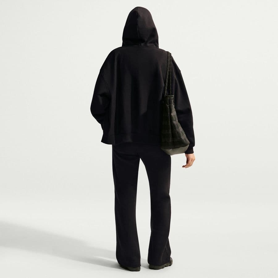 Nike Trainingsbroek Studio Fleece Mid-rise Open-hem Dames, foto 5