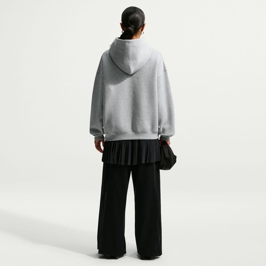 Nike Hoodie Studio Fleece Oversized Dames, foto 5