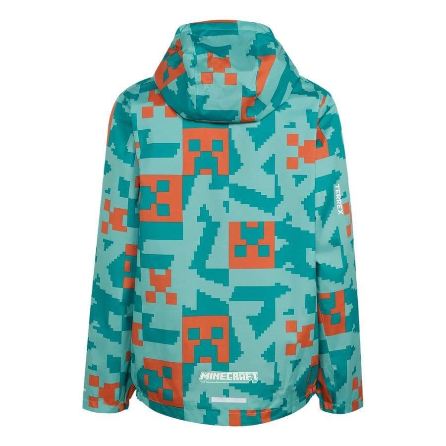 adidas Minecraft Terrex 2 Layer Climaproof Regenjack, foto 4