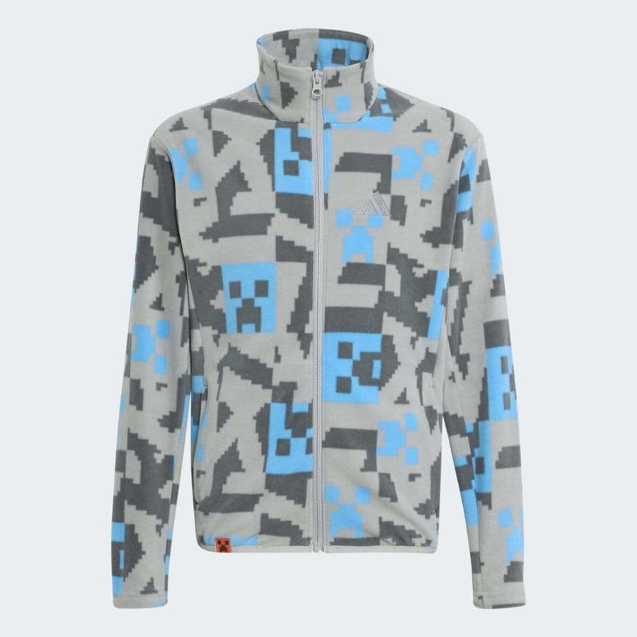 adidas Minecraft Terrex Climawarm Fleece Jack Met Lange Ritssluiting, foto 7