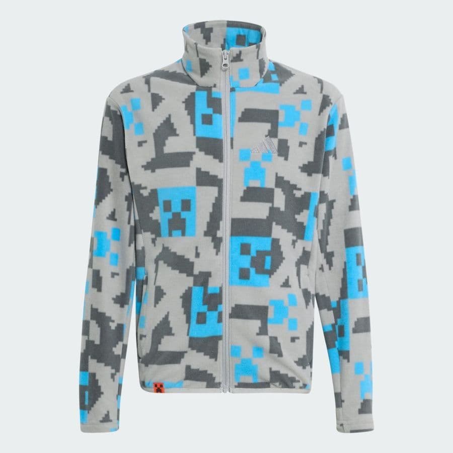 adidas Minecraft Terrex Climawarm Fleece Jack Met Lange Ritssluiting, foto 8