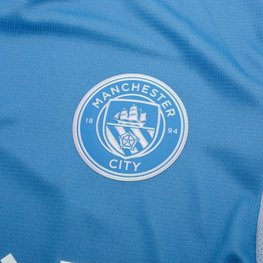 Puma Manchester City Thuisshirt 2026/27 Champions League Kids Lange Mouwen Haaland 9, foto 4