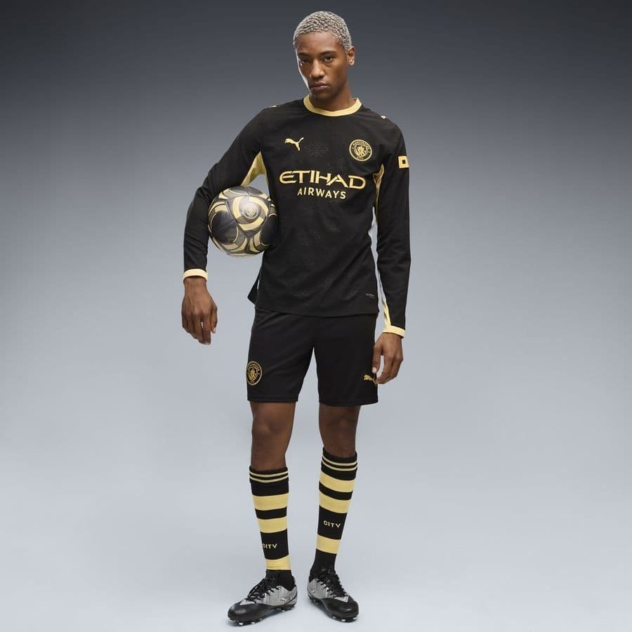 Puma Manchester City Uitshirt 2026/27 Champions League Authentic Lange Mouwen Haaland 9, foto 5