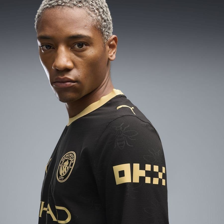 Puma Manchester City Uitshirt 2026/27 Champions League Authentic Lange Mouwen Haaland 9, foto 6