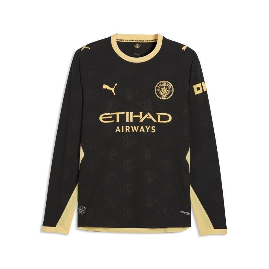 Puma Manchester City Uitshirt 2026/27 Champions League Authentic Lange Mouwen Haaland 9, foto 2